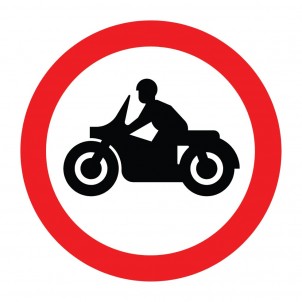 Motorcycles Prohibited